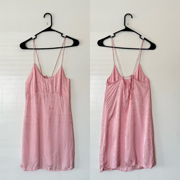 Spell & The Gypsy Verona Mini Slip Dress in 90’s Pink XS - Picture 6 of 12
